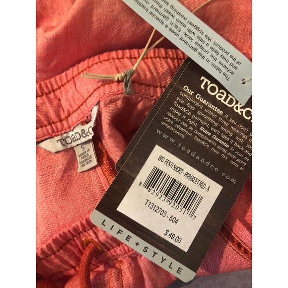 Toad&Co Festi Shorts - NWT - Picture 8 of 8
